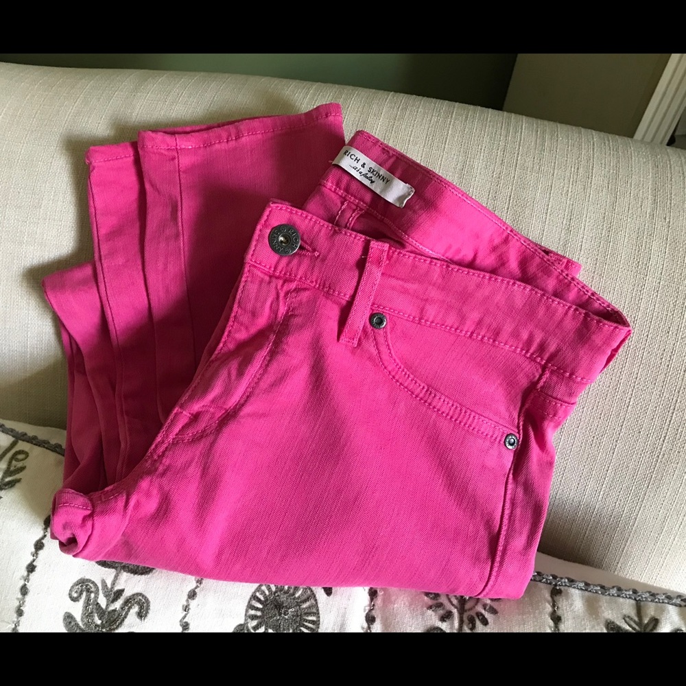 Rich & Skinny jeans , pink.